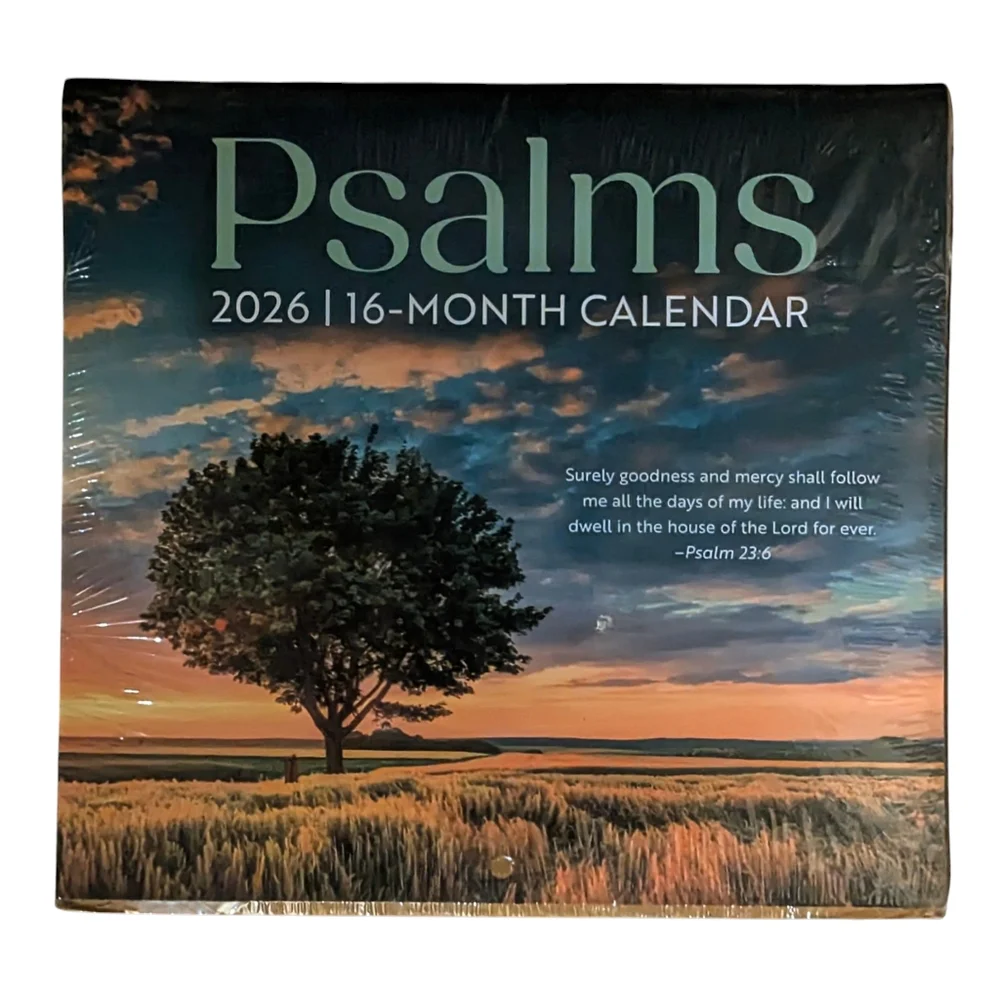 2026 Wall Calendar PSALMS 16 Month 11